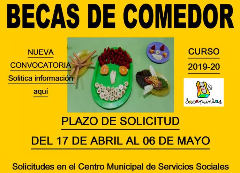 Beca Comedor Sacapuntas Valencia