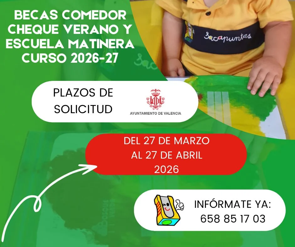 Post becas comedor 2026 - 2027