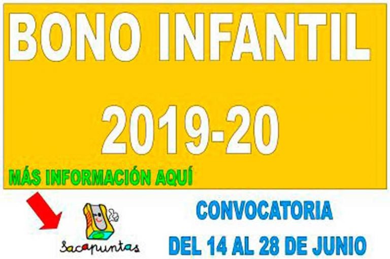 Bono infantil Sacapuntas Valencia