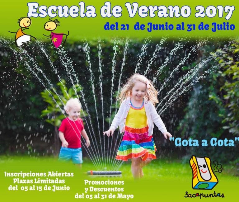Escuela Infantil Verano para Niños 2017 en Valencia